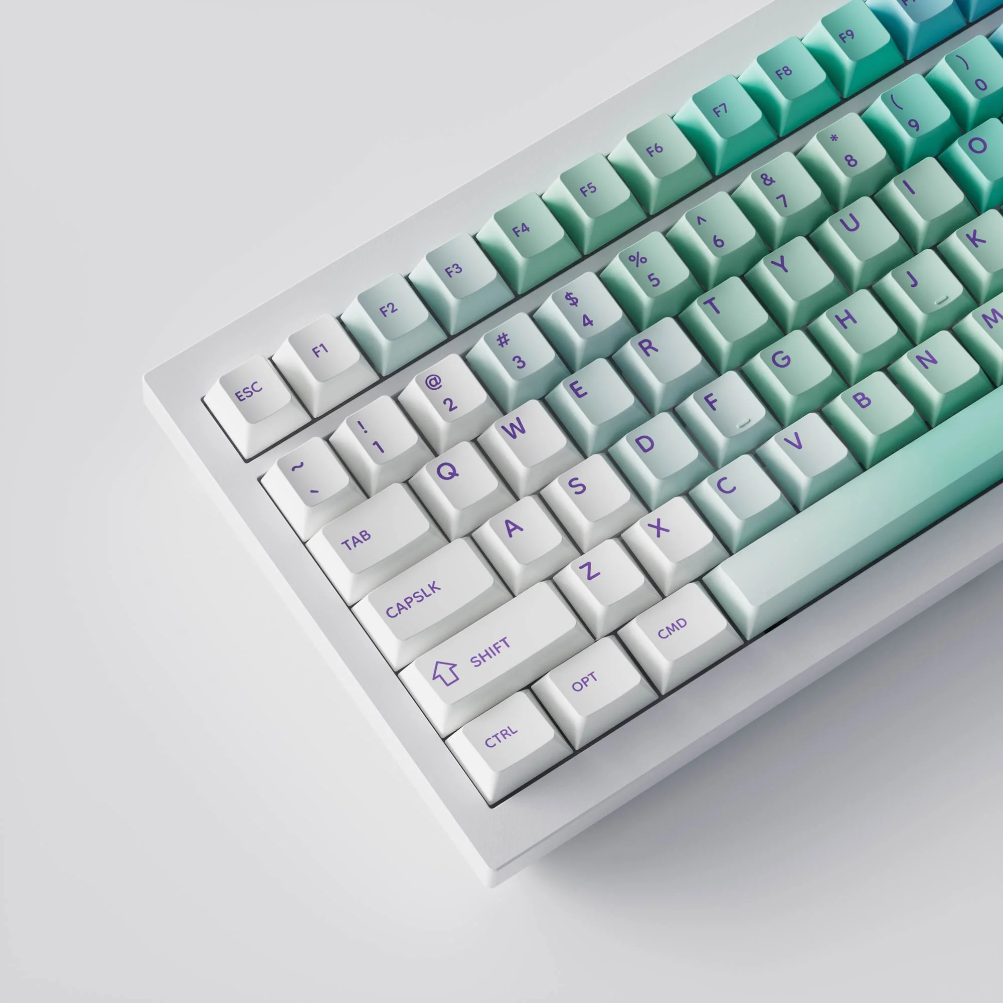 ISO Cloud and Snow - Cherry Profile Dye-Sub PBT Full Keycap Set - Image 2