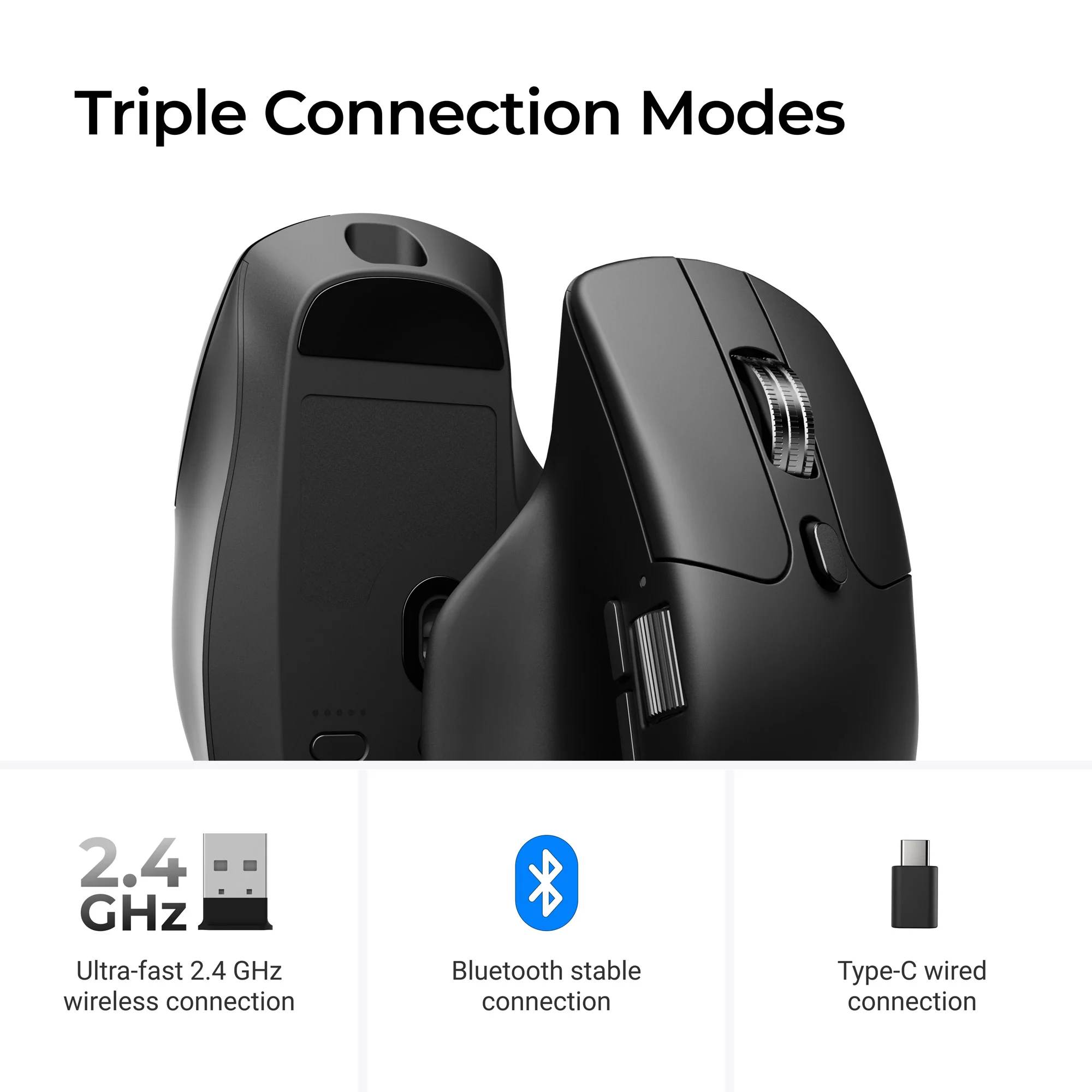 Keychron M6 Silent 8K Wireless Mouse - Image 4
